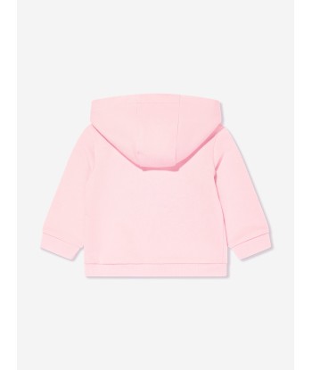 Fendi Baby Girls Logo Zip Up Top in Pink basket pas cher