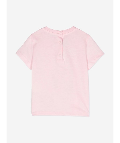 Fendi Baby Girls FF Logo T-Shirt in Pink soldes