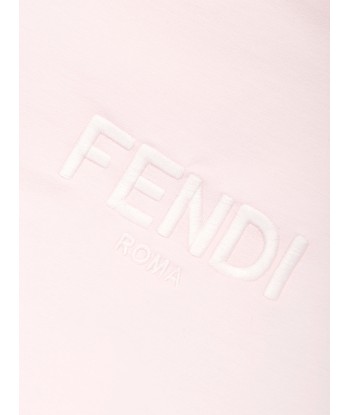 Fendi Baby Girls FF Logo Nest in Pink 2023