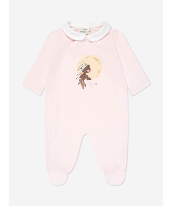 Fendi Baby Girls Babygrow Gift Set in Pink sur le site 