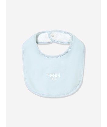 Fendi Baby Boys 3 Piece Babygrow Gift Set in Blue Par le système avancé 