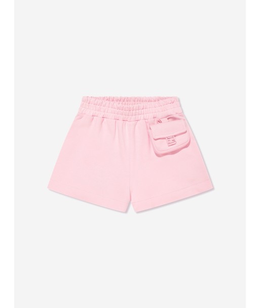 Fendi Girls Baugette Pocket Shorts in Pink du meilleur 