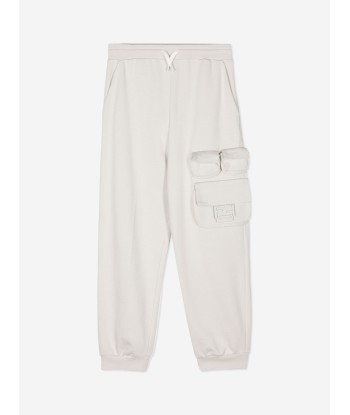 Fendi Boys Caro Joggers in Ivory online