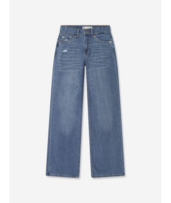 Levi's Girls Wide Leg Jeans in Blue JUSQU'A -70%! 