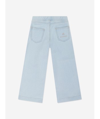 Aigner Girls Sweat Denim Trousers in Blue Fin de série