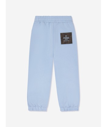 Fendi Kids Logo Joggers in Blue Profitez des Offres !