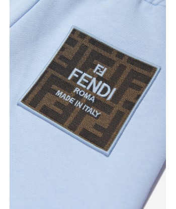 Fendi Kids Logo Joggers in Blue Profitez des Offres !