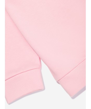 Fendi Kids Logo Sweatshirt in Pink Par le système avancé 