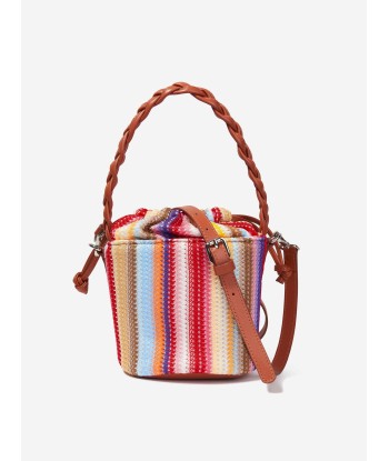 Missoni Girls Striped Bucket Bag in Multicolour (20cm) sur le site 