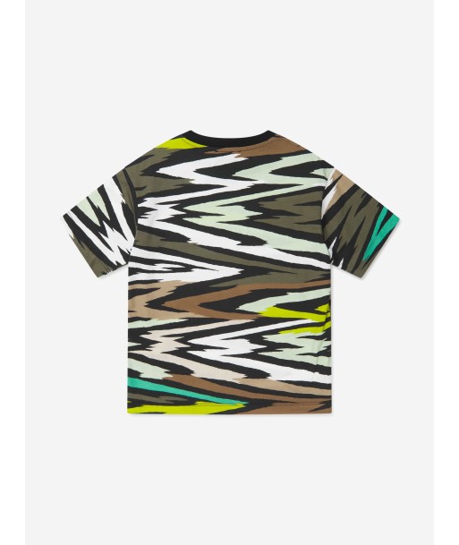 Missoni Boys Logo T-Shirt in Multicolour pas cher 