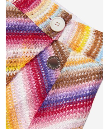 Missoni Girls Striped Skirt in Multicolour Dans la société mordern