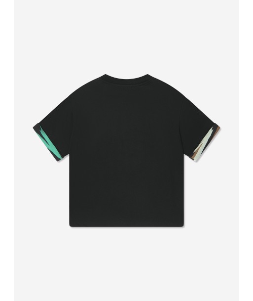 Missoni Boys Logo T-Shirt in Black Pour