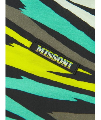 Missoni Boys Logo T-Shirt in Multicolour pas cher 