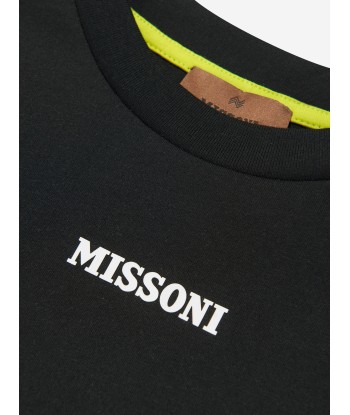 Missoni Boys Logo T-Shirt in Black Pour