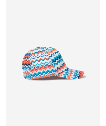 Missoni Kids Zigzag Cap in Multicolour pas cheres