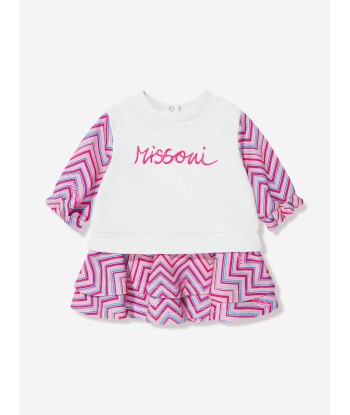 Missoni Baby Girls Dress With Knickers in Pink Comment ça marche