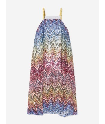 Missoni Girls Zigzag Maxi Dress in Multicolour 50-70% off 