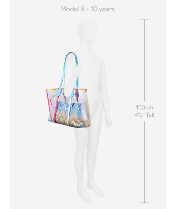 Missoni Girls 2 In 1 Tote Bag in Multicolour (40cm) les ctes