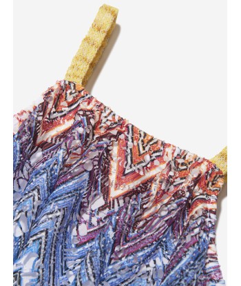 Missoni Girls Zigzag Maxi Dress in Multicolour 50-70% off 