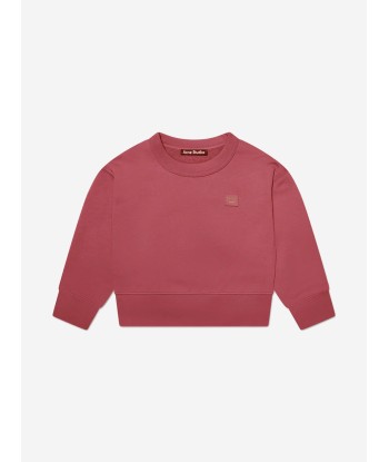 Acne Studios Kids Crewneck Sweatshirt in Red 2024