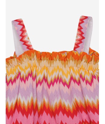 Missoni Girls Zigzag Woven Top in Multicolour 50-70% off 