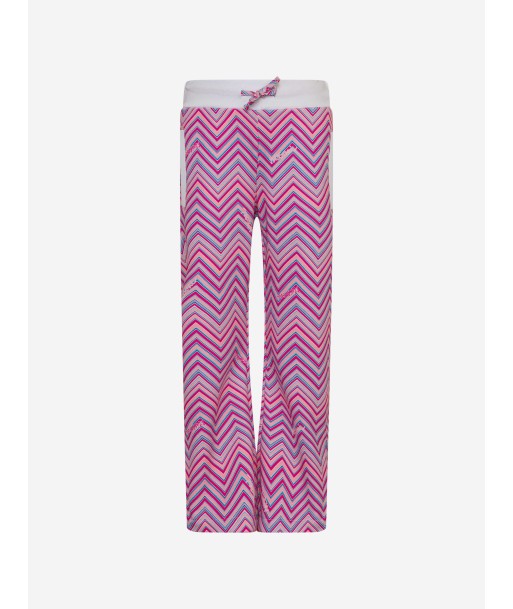 Missoni Girls Zigzag Joggers in Pink votre