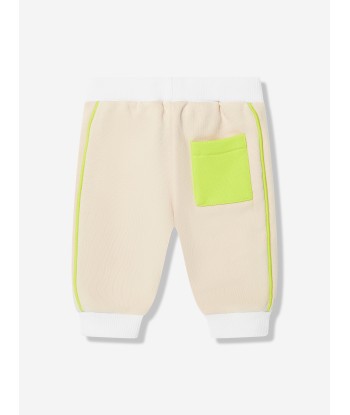 Missoni Baby Boys Logo Joggers in Beige soldes