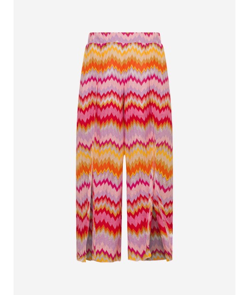 Missoni Girls Zigzag Beach Trousers in Multicolour en linge