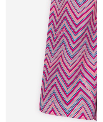 Missoni Girls Zigzag Joggers in Pink votre