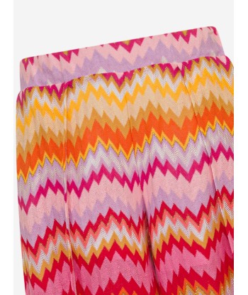 Missoni Girls Zigzag Beach Trousers in Multicolour en linge