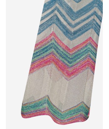 Missoni Girls Zigzag Knit Trousers in Multicolour des créatures d'habitude