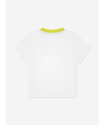 Missoni Baby Boys Logo T-Shirt in White soldes