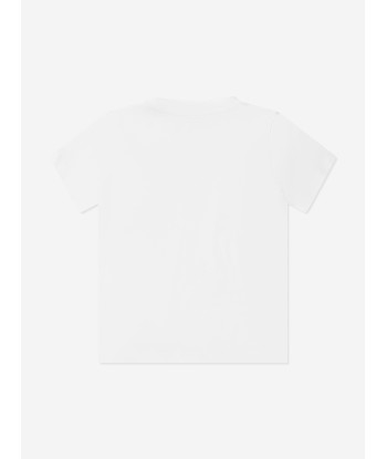 Missoni Girls Logo T-Shirt in White en ligne