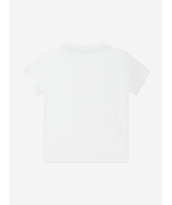 Missoni Boys Logo T-Shirt in White pour bénéficier 