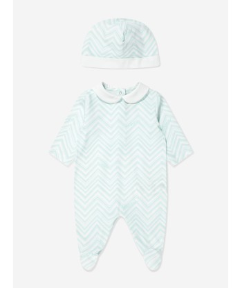 Missoni Baby Boys Zigzag Babygrow Set in Blue 2024