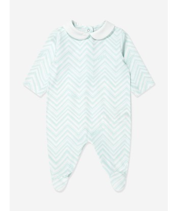 Missoni Baby Boys Zigzag Babygrow Set in Blue 2024