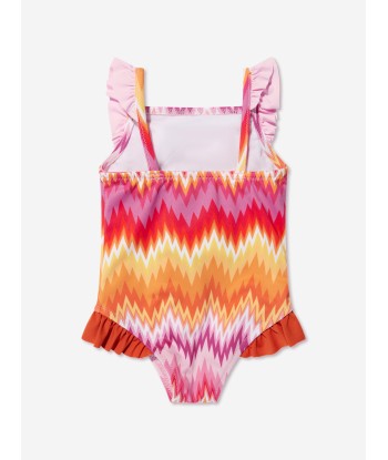 Missoni Baby Girls Zigzag Swimsuit in Multicolour d'Europe débarque