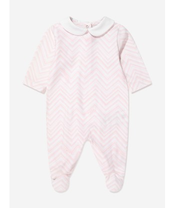 Missoni Baby Girls Zigzag Babygrow Set in Pink français