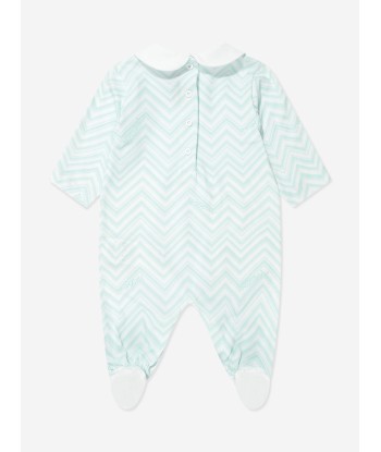 Missoni Baby Boys Zigzag Babygrow Set in Blue 2024