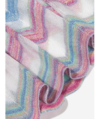 Missoni Girls Zigzag Knit Sleeveless Top in Multicolour la chaussure