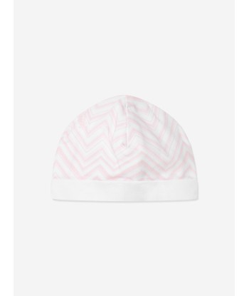 Missoni Baby Girls Zigzag Babygrow Set in Pink français