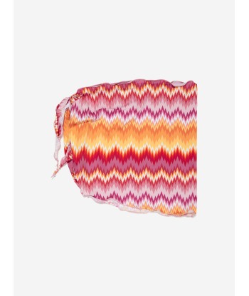 Missoni Girls Zigzag Sarong in Multicolour hantent personnes