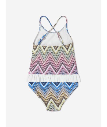 Missoni Girls Zigzag Swimsuit in Multicolour de votre