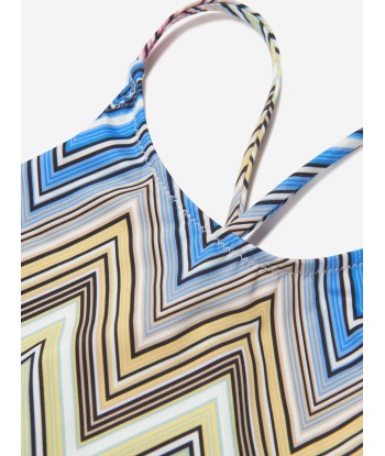 Missoni Girls Zigzag Swimsuit in Multicolour de votre