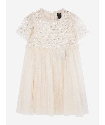 Needle & Thread Girls Thea Bodice Dress in Ivory le concept de la Pate a emporter 