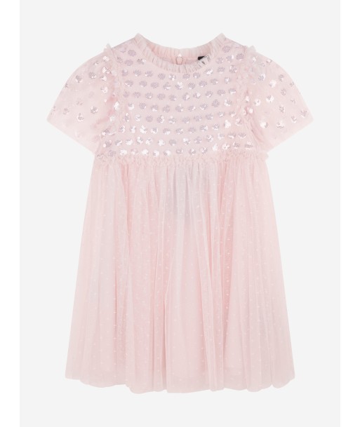 Needle & Thread Girls Thea Bodice Dress in Pink Comparez et commandez 