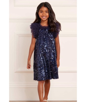 Needle & Thread Girls Stephanie Dress in Navy Comment ça marche