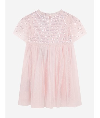 Needle & Thread Girls Thea Bodice Dress in Pink Comparez et commandez 