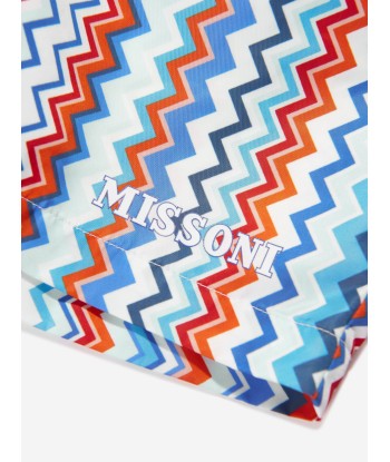 Missoni Boys Zigzag Swim Shorts in Blue d'Europe débarque