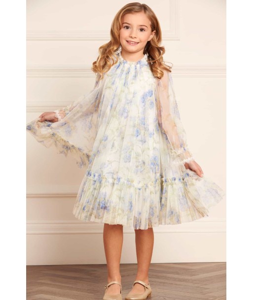 Needle & Thread Girls Summer Posy Dress in Blue Par le système avancé 